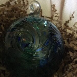 Handcrafted glass ornament